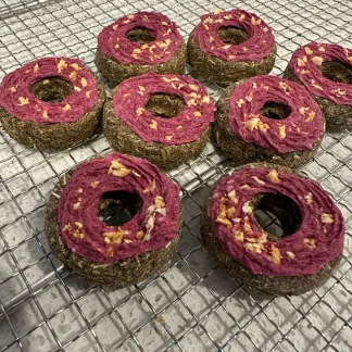 Bluebelle's rabbit bakery treats- Donuts