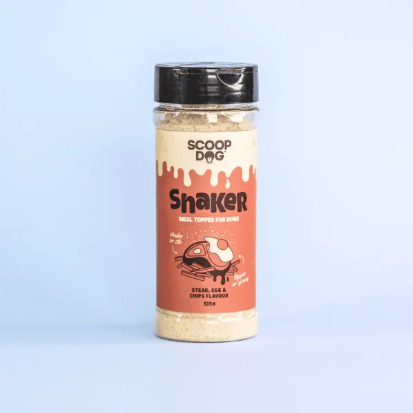 Scoop Dog Shaker - Steak, Egg & Chips 135g