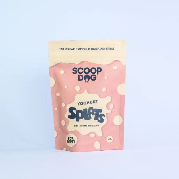 Scoop Dog Yoghurt Splats Strawberry Edition